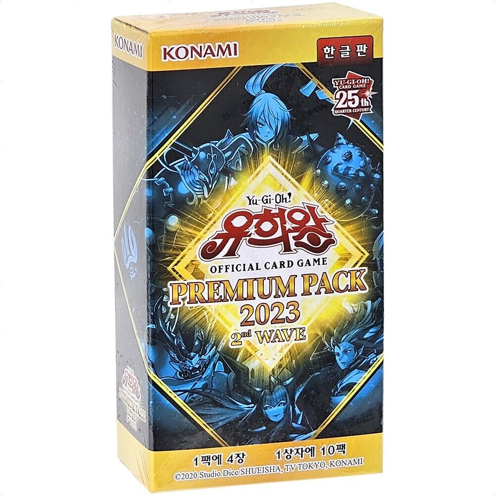 YUGIOH Booster Premium Pack 2023 2nd Wave Korean Version 1 BOX (23PP-KRB)